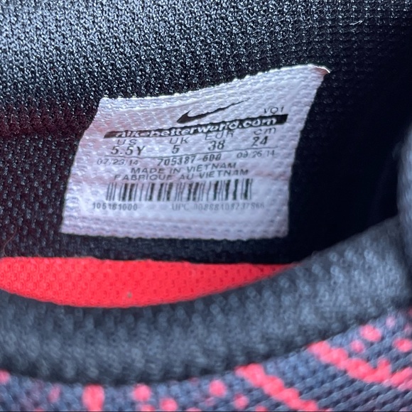 Nike Kobe KB Mentality Blk/Red 705387-600 Sz 5.5 Youth, Womens Size 7. - Picture 11 of 11